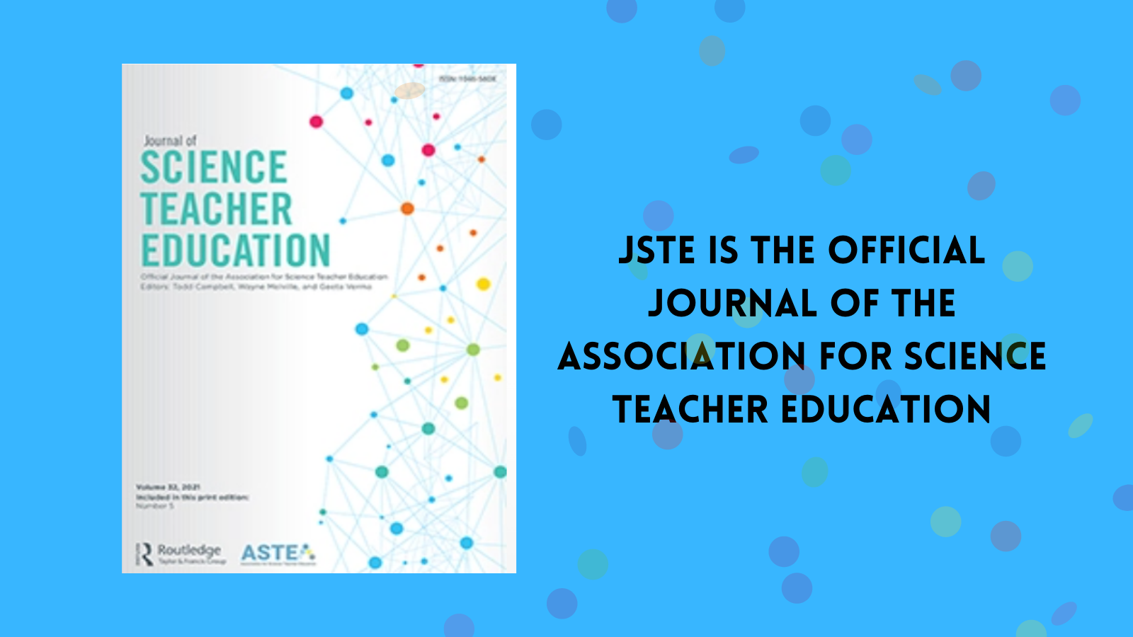 Photo of JSTE cover