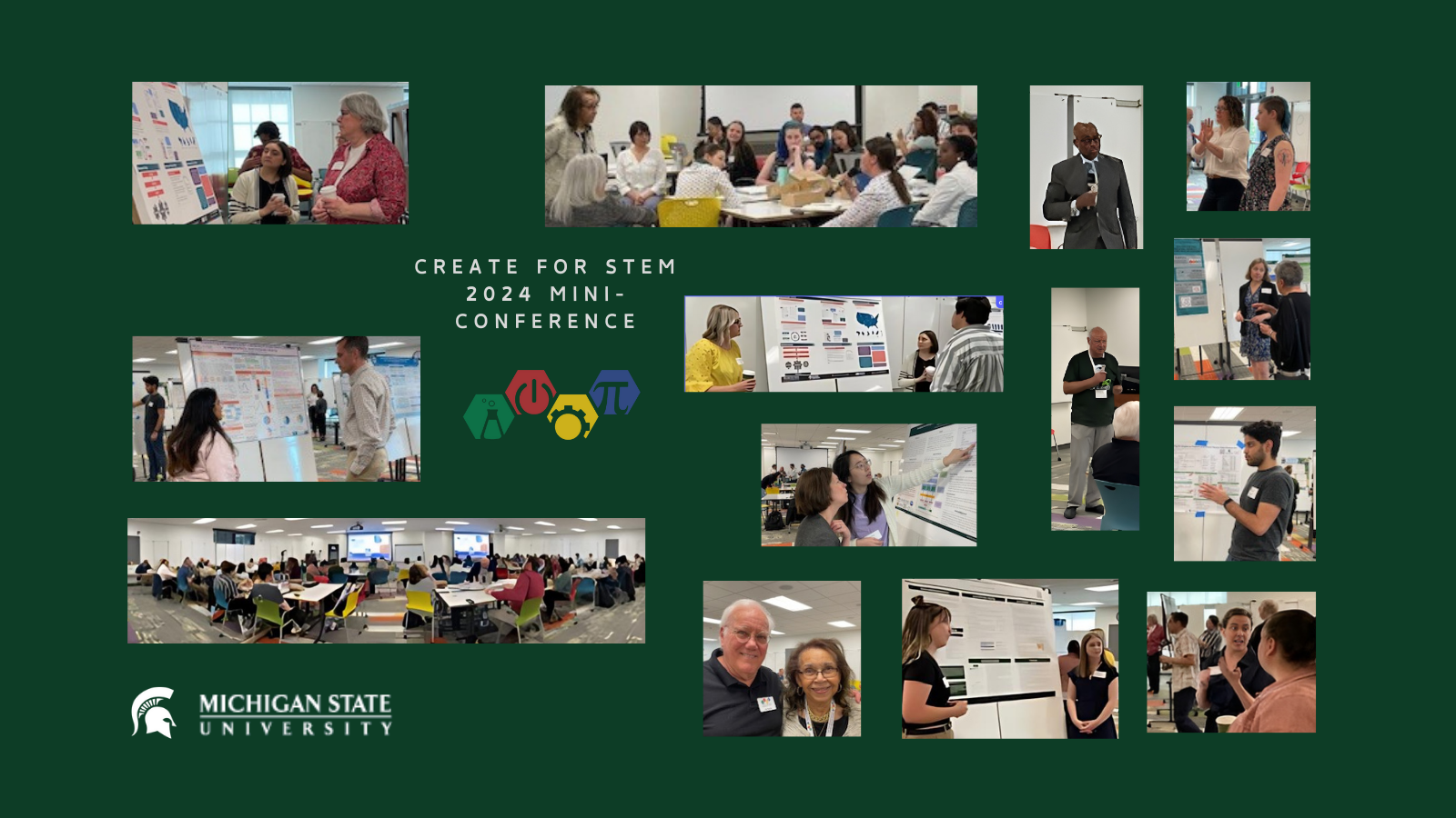 collage of photos from 2024 CREATE mini conference