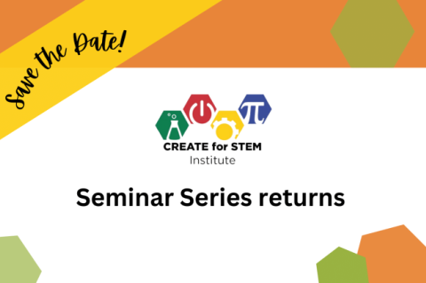 Save the Date! CREATE logo; Seminar Series returns