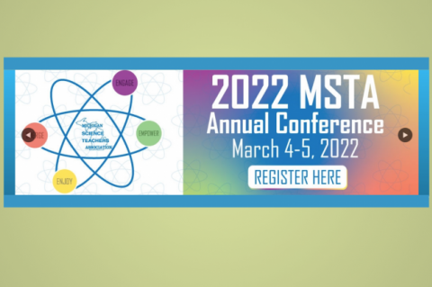 MSTA logo and 2022 MSTA Annual Conference March 4 & 5 to right side