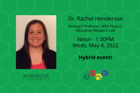 Photo of Rachel Henderson, May 4, 2022, Noon - 1:30PM, Hybrid Event!